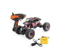 (Red) 1/18 2.4GHZ 4WD Radio Remote Control Off Road RC Car ATV Buggy Monster Truck