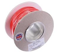Red 1.5mm² 21A Thin Wall Cable 21/0.3mm 50M PVC Automotive Wire Reel