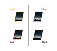 (Red, 1) Auto Metal Sticker Swedish Flag Moose Test Deer Emblem R Design Badge