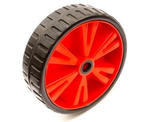 Red 10 Inch PU Wheel Tyre 255mm Puncture Proof 1" Bore Dinghy Launch Trolley Trailer Maximum Load 100 kg