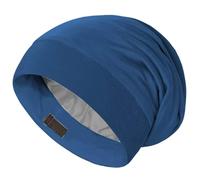 Red 100% Mulberry Silk Lined Double-Layer Adjustable Sleep & Shower Cap - Anti-Frizz Hair Care 1-Piece Set