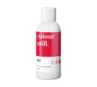 (Red 100ml) Colour Mill Oil Based Edible Food Colouring - 20ml & 100ml