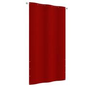 vidaXL Balcony Screen Red 120x240 cm Oxford Fabric