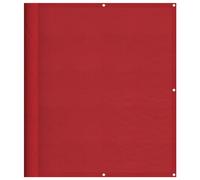 (red, 120 x 800 cm) vidaXL Balcony Screen Outdoor Privacy Screen Fence Patio Screen Oxford Fabric