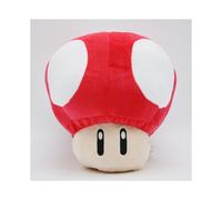 (Red, 12cm/4.7in) Super Mario Plush Toy Mario Mushrooms Cute Stuffed Doll Kids Gift