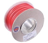 Red 1mm Cable 14/0.30mm 50M Reel PVC Automotive Wire