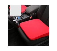 (Red) 1Pcs Car Heightening Cushion Seat Cushion Main Driver Single Seat Thickening