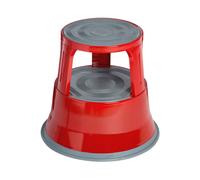 Premier Housewares 2 Tier Red Step Stool