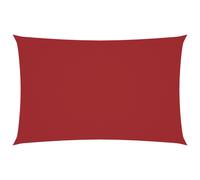 (red, 2 x 4.5 m) vidaXL Sunshade Sail Oxford Fabric Rectangular Patio Shade Sunscreen Canopy