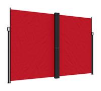 (red, 220 x 600 cm) vidaXL Retractable Side Awning Outdoor Privacy Screen Balcony Sunshade Shelter