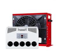 Red,24V,Generic 12 V/24 V RV Truck Camper Van Air Conditioner Portability Automotive Split Air for Truck Semi Trucks Intelligent Frequency Conversion Vehicle Air Conditioner