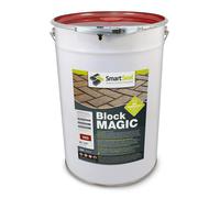(Red, 25 Litres) Smartseal Block Magic - Re-Colouring Block Paving Sealer. Superior to Concrete Paint, Transform Old Driveways - Easy to Apply