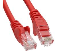 Red 2M Ethernet UTP RJ-45 Network Patch Cable For PC