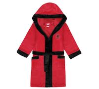 Liverpool FC Official Football Gift Boys Fleece Dressing Gown Robe Red 3-4 Yrs