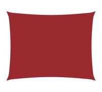 (red, 3.5 x 4.5 m) vidaXL Sunshade Sail Oxford Fabric Rectangular Patio Shade Sunscreen Canopy