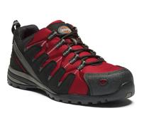 (Red, 3) Dickies Tiber Mens Lightweight Safety Shoe Trainer Composite Toe