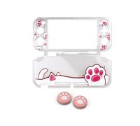 (Red) 3 In 1 Protective Case for Nintendo Switch Lite Animal Skin Cover for Nintendo Switch Lite Joy Con Hard Case Shell Accessories
