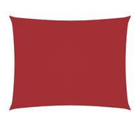 (red, 3 x 4.5 m) vidaXL Sunshade Sail Oxford Fabric Rectangular Patio Shade Sunscreen Canopy