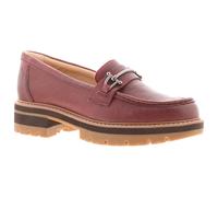 (Red, 4.5 (Adults')) Clarks Womens Heels Orianna Bit Leather Slip On red UK Size