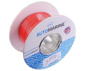 Red 4mm² Oceanflex Tinned Copper Cable 56/0.3mm 30M Automotive Marine Electrical