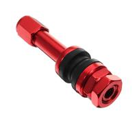 (Red) 4pcs Tyre Aluminum Alloy Valve Cap Cover Multi Color