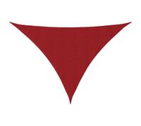 (red, 5 x 7 x 7 m) vidaXL Sunshade Sail Oxford Fabric Triangular Shade Sail Sunscreen Canopy