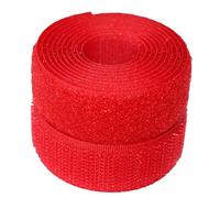 Red 50mm Sew-on Hook & Loop Tape Alfatex® Brand supplied by the Velcro Companies - Various Lengths (Length: 5m)
