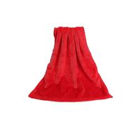 (Red, 50x70cm) Coral Fleece Blankets Super Soft Shaggy Universal Solid-color Fleece Blankets For Sofa