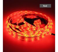 (red, 5m-2pin (only bare light)) Flexible LED Strip, RGB 2835, White/Warm White, 5M