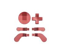 (Red) 6 in 1 Metal Controller Accessories with 4 Paddles 2 D-pad for Xbox One Elite 2?Gradient?
