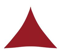 (red, 6 x 6 x 6 m) vidaXL Sunshade Sail Oxford Fabric Triangular Shade Sail Sunscreen Canopy