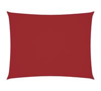 Sunshade Sail Oxford Fabric Rectangular 6x7 m Red
