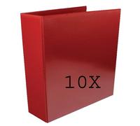 Red 65mm 4D Presentation Ring Binder (Pack of 10)
