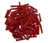 Red 6mm Wall Plugs Masonry 5mm Yellow Wall Plugs, 6.0mm Fixing Hole Diameter, for Stone, Brick or Concrete Fixing Plastic Expansion Raw Plugs 7mm Brown Wall plug (100, Red, 6mm)