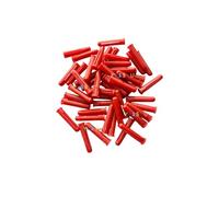 Red 6mm Wall Plugs Masonry 5mm Yellow Wall Plugs, 6.0mm Fixing Hole Diameter, for Stone, Brick or Concrete Fixing Plastic Expansion Raw Plugs 7mm Brown Wall plug (50, Red, 6mm)