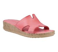 (Red, 7 (Adults')) Hush Puppies Eloise Leather Women's Coral Sandals