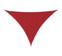 (red, 7 x 5 x 5 m) vidaXL Sunshade Sail Oxford Fabric Triangular Shade Sail Sunscreen Canopy