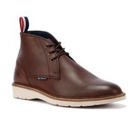 (Red, 8 (Adults')) Ben Sherman Hampton Leather Men's Burgundy Boots