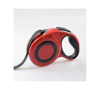 (Red, 8M) 8m 40kg Automatic Retractable Dog Leash Long Strong Durable Reflective Nylon Rope For Medium Big Dogs Pet Outdoor Walking Leads