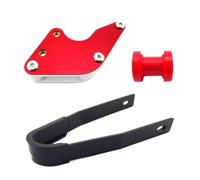 Red 8mm Chain Roller With Chain Guide Guard And Black Plastic Chain Slider Compatible With YCF BSE GPX 50 Pit Trail Bike Motorcycle