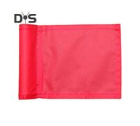 (red, A) Golf Flag Nylon Golf Target Flag with Tube Mini Pin Flags Inserted Waterproof Putting Golf Flagstick for Indoor Outdoor Backyard Garden Yard