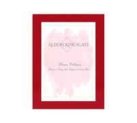 Red A4 Frame In Size 29.7x21cm - Red A4 Picture Frame With Clear Perspex Sheet & Wall Mounting Hooks - A4 Photo Frame to Display Portrait or Landscape - A4 Frame