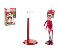 Red Adjustable Stand For Elf Dolls (30.48cm) - Pack Of 2, Sturdy Design & Enhance Your Festive Decor - Perfect Display & Support For Elf Dolls