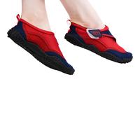 (Red, Adults UK 5) GEEZY NEW Boys Girls Mens Womens Aqua Beach Surf Wet Water Shoes Wetsuit Boots Nalu