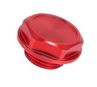 Red Aluminum Alloy Gas Engine Oil Filler Cap Plug Cover for Toyota TRD Highlander RAV4 Yaris Camry Corolla Tacoma Land Cruiser Valve Oil Cap