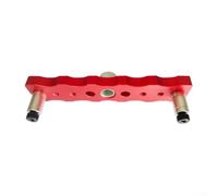 Red Aluminum Alloy Straight Hole Drilling Jig Precision Tool
