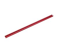 Red Aluminum Alloy T Slot, 300/400/500/600/800mm T-Track T Slot Miter Track T Screw Slot 19x10mm for Table Saw Router Table Woodworking Tool (800mm)