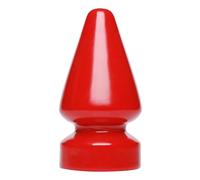 Red Anal Plug - Large