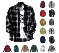 Red And Black Checked Shirt,Chequered Shirt Mens With Pockets Colour Blocked Shirt Brushed Cotton Checked Shirts Mens Plaid Shirts,Padded Lumberjack Shirt,Mens Lumberjack Hoodie