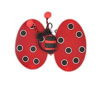 Red and Black Ladybird/Lady Bug Set of Wings and Deeley Bopper/Aliceband for Dress Up and Parties